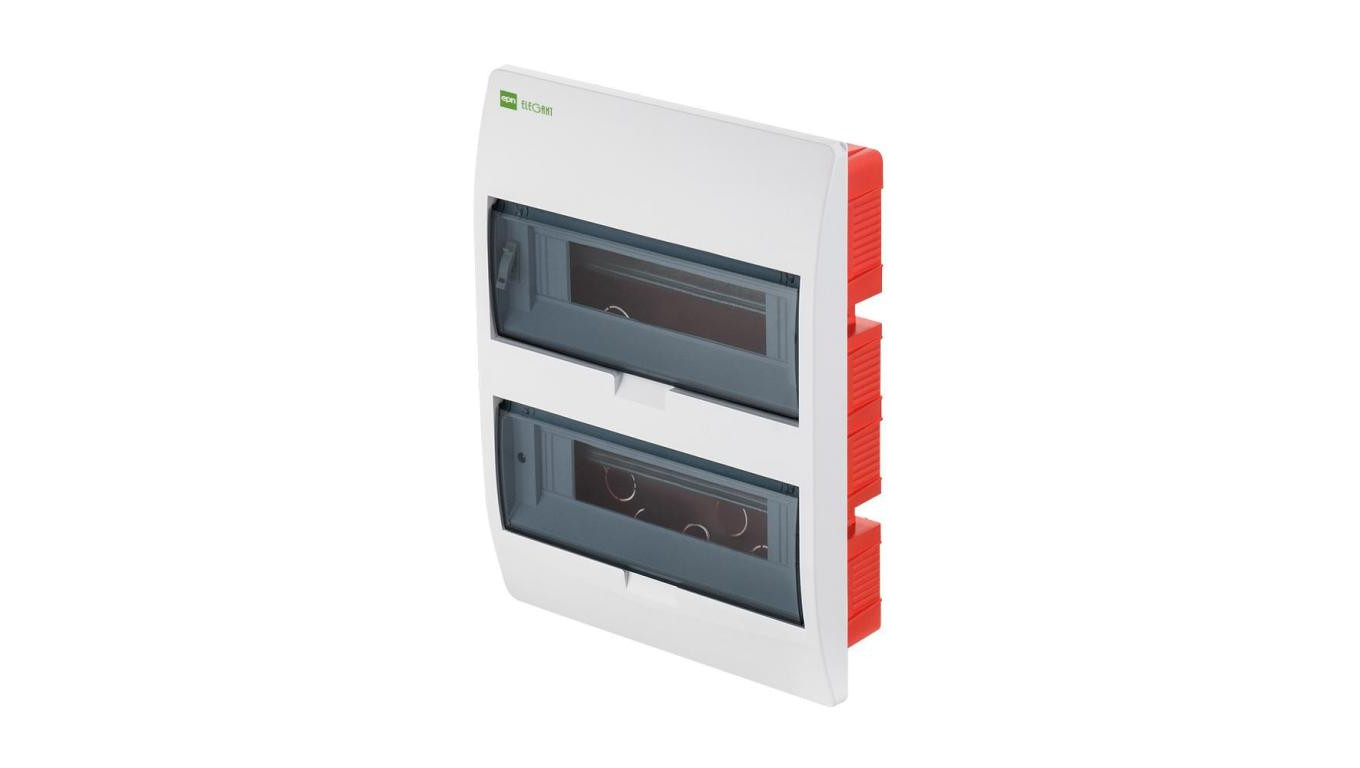Rozdzielnica modułowa Elegant 2x12 podtynkowa IP40 N+PE 2415-01