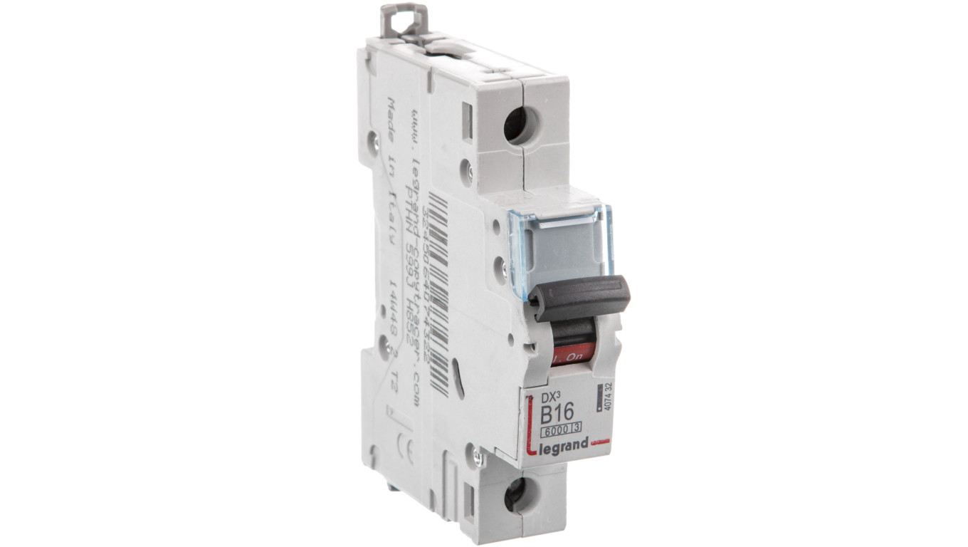 Wyłącznik nadprądowy 1P B 16A 6kA AC S301 DX3 407432