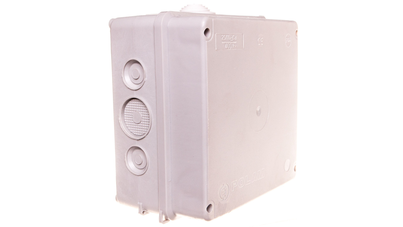 Puszka odgałęźna 5-torowa 25mm2 2 dławice IP20 5273-200