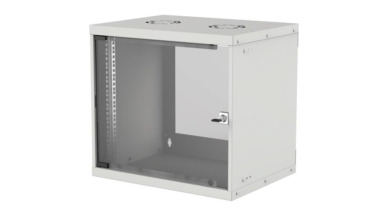 Szafka wisząca 9U 540X560 Rack 19 Basic Flatpack Szara 714815