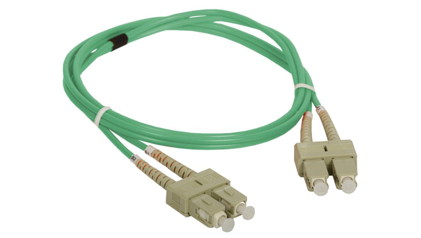 Patch cord MM OM3 SC-SC duplex 50/125 1.0m FOC-SCSC-5MMD-1-3