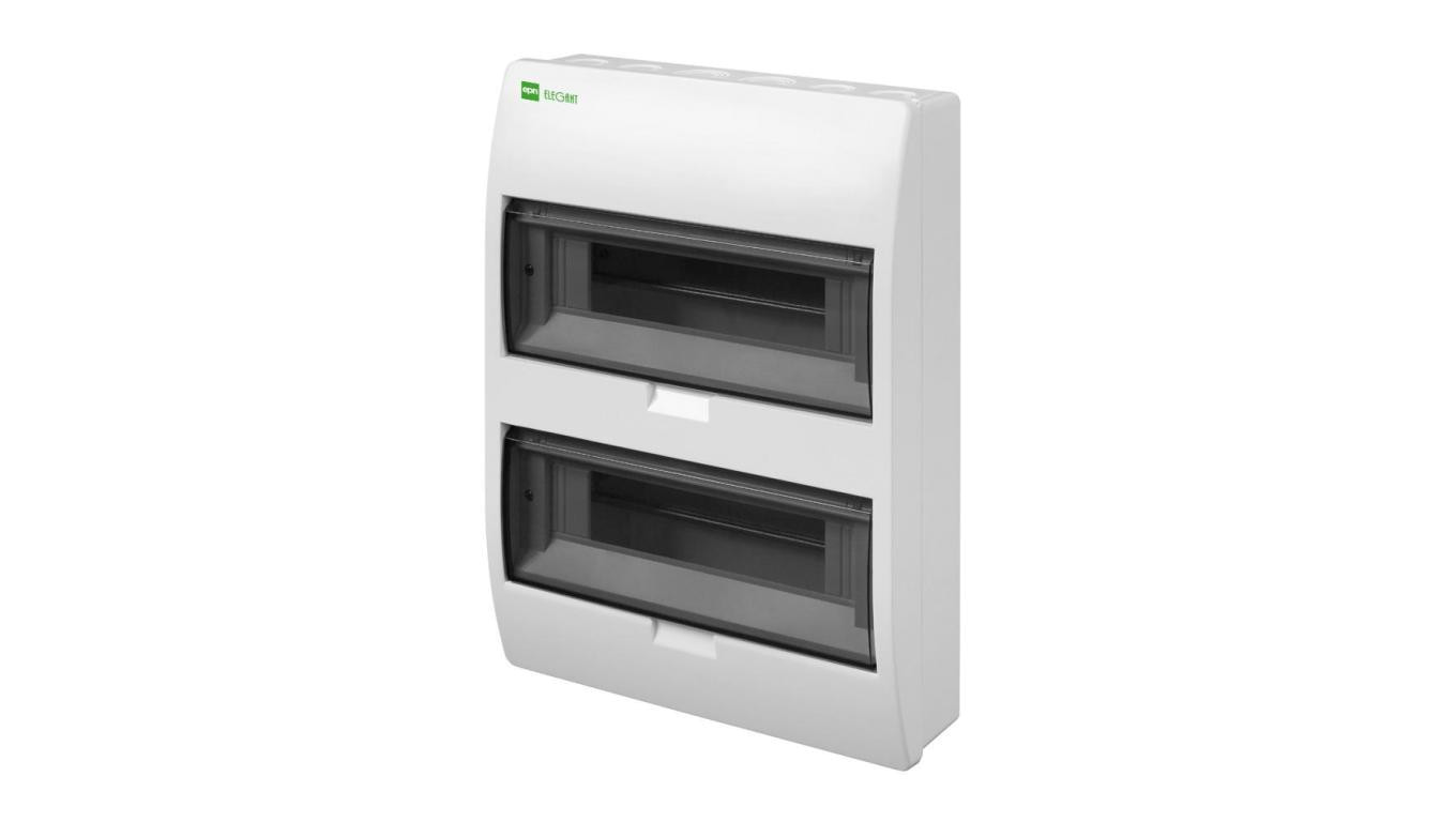 Rozdzielnica modułowa Elegant 2x12 natynkowa IP40 N+PE 2405-01