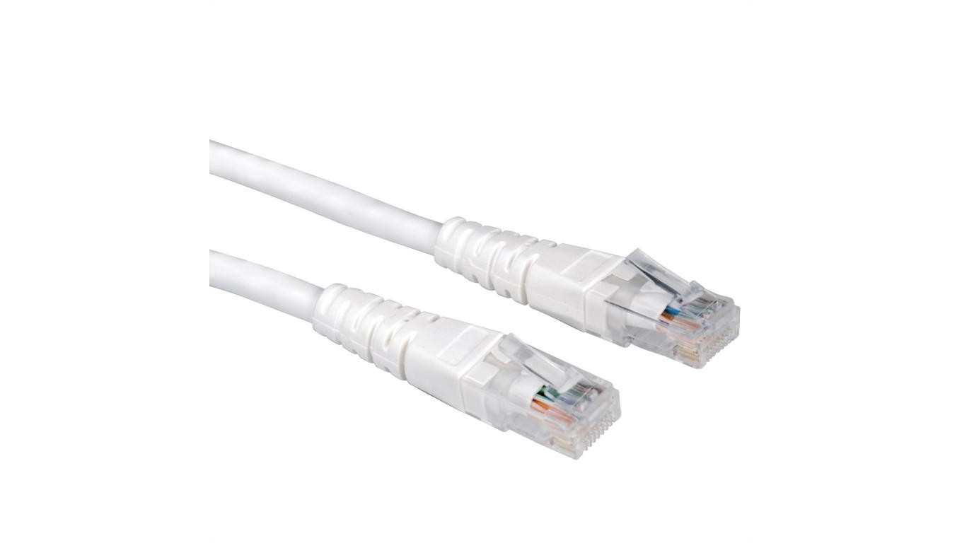 VALUE Patchkabel Cat.6 UTP (klasa E), biały, 0,5 m