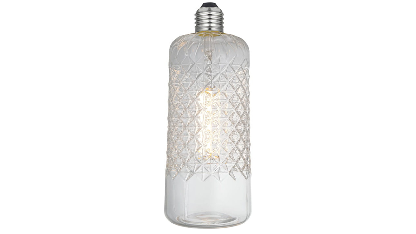 ŻARÓWKA DECO CRISTAL DEMETRA CLEAR E27 6 W 2700K