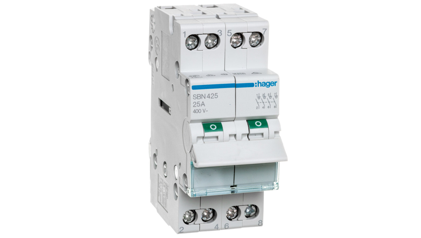 Rozłącznik modułowy 25A 4P SBN425