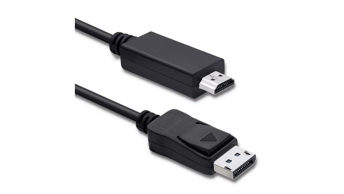 Qoltec DisplayPort v1.2 męski HDMI męski 5K 3m
