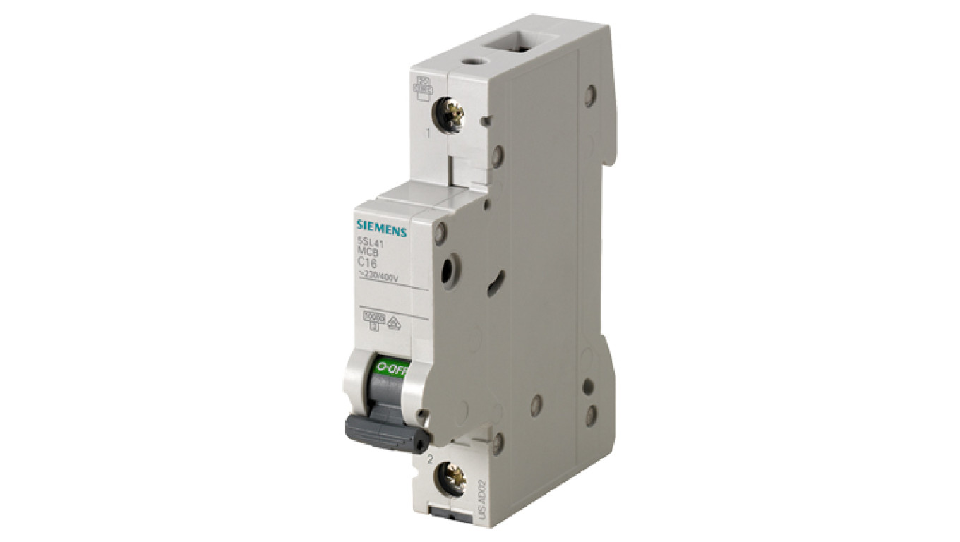 Wyłącznik nadprądowy 1P B 16A 10kA AC 5SL4116-6