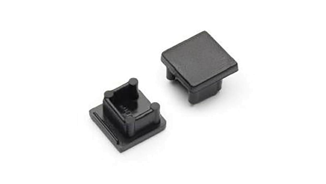 Zaślepka do profil SMART10 czarna bez otworu C2940002 /1szt/