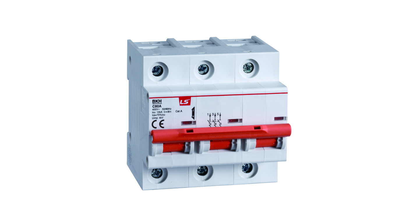 Wyłącznik nadprądowy 1,5 modułu 2P D 125A 10KA BKH 2P D125A 0