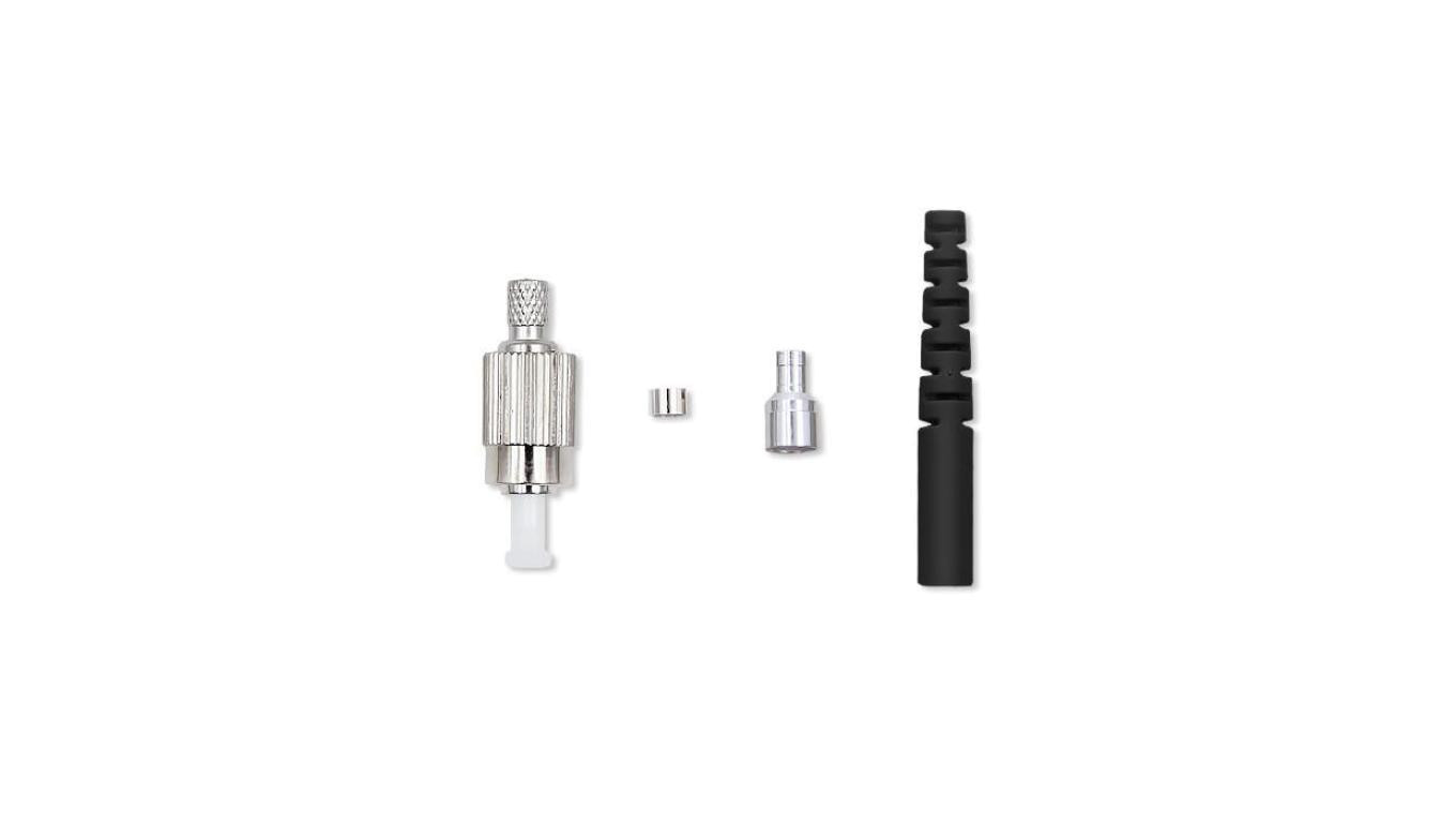 Qoltec Złącze światłowodowe FC Multimode 2.0mm Zestaw montażowy 200szt.