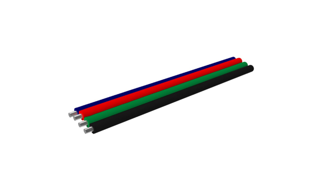 Przewód RGB TLWY 4x0.50 TLWY4050 (1 metr)