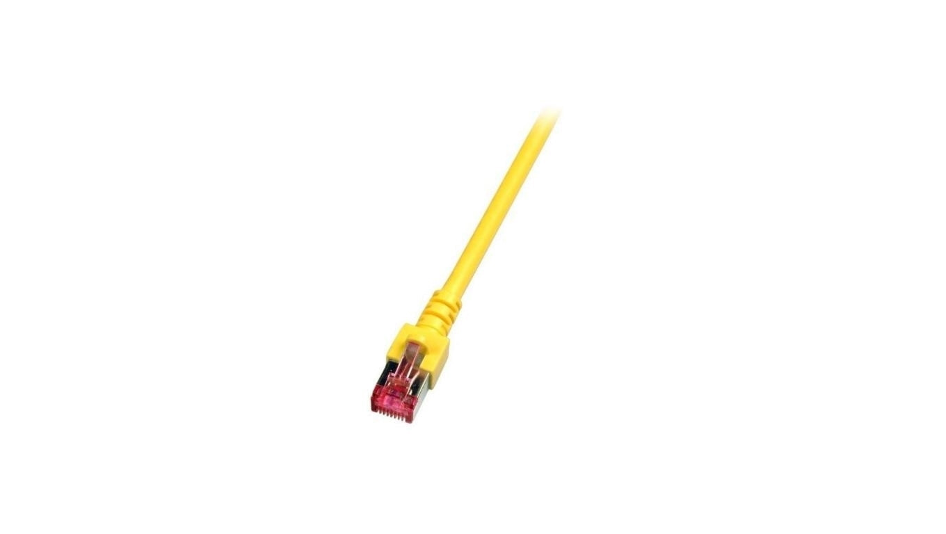 Patchcord SFTP 2m Cat.6 LSZH żółty