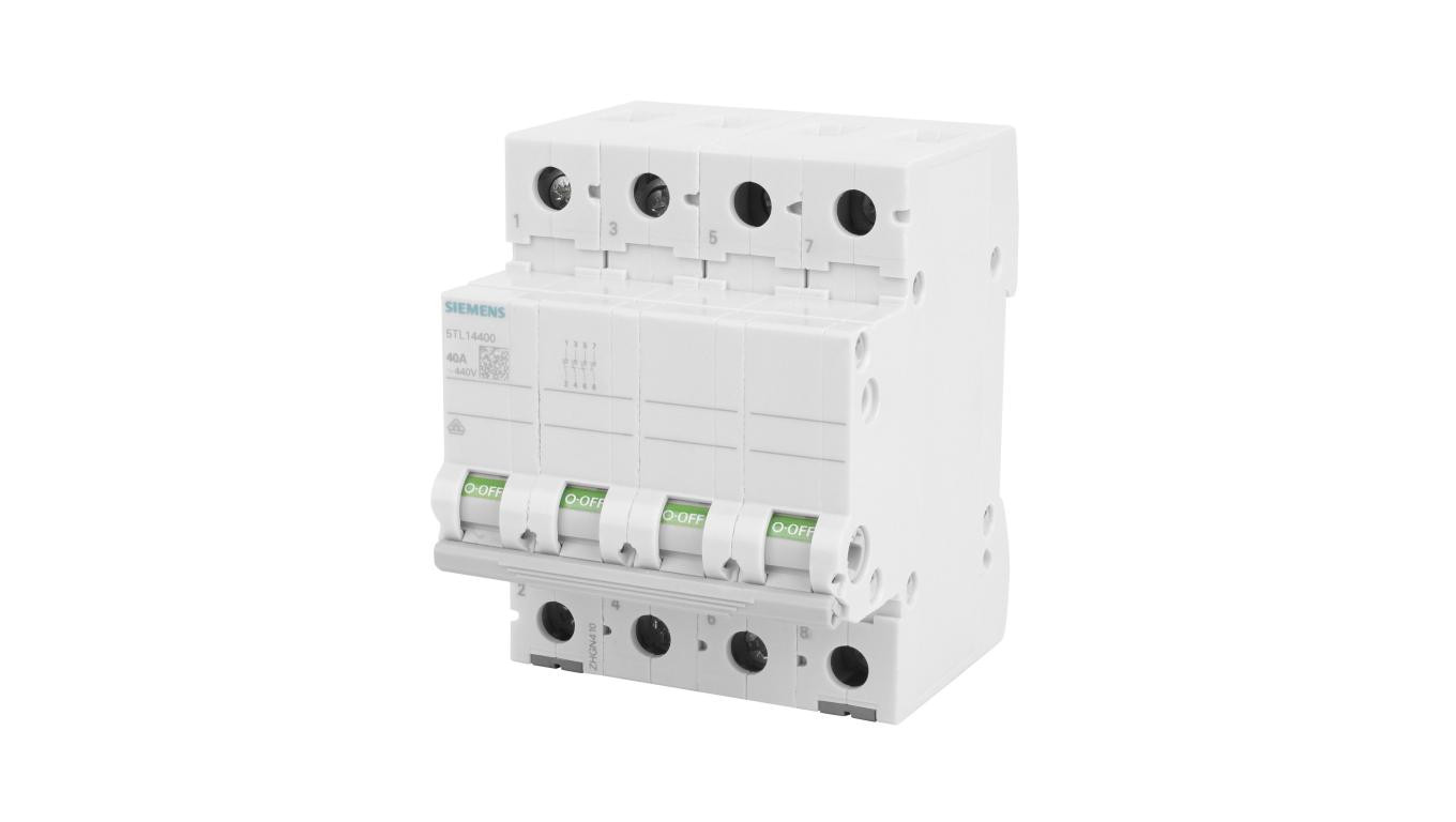 Rozłącznik modułowy 40A 4P 400V 5TL1440-0