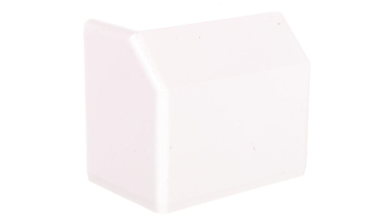 Pokrywa końcowa kanału LH 60x40mm kremowo-biała 8651