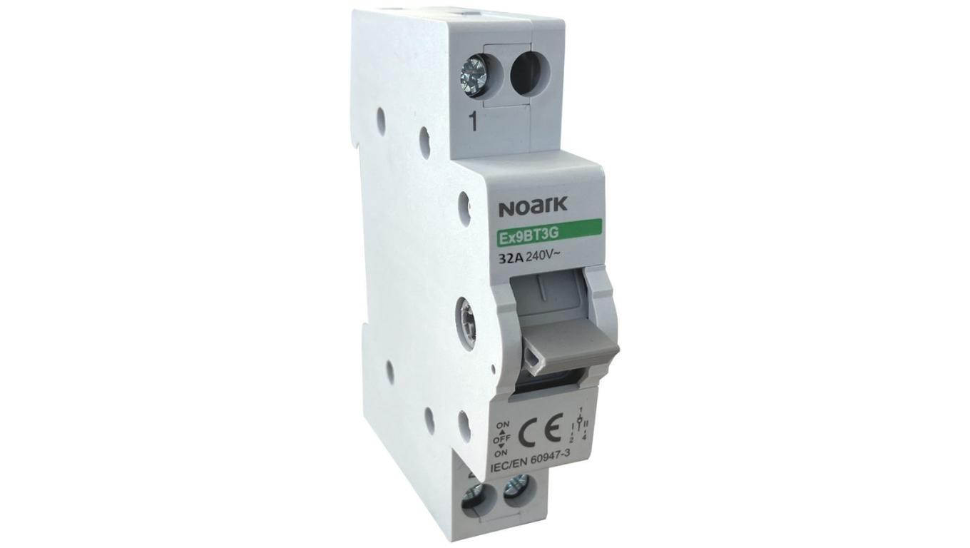 Przełącznik modułowy instalacyjny wyboru zasilania sieci 1-0-2 1P 32A 1CO NOARK