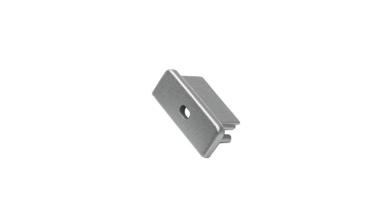 Zaślepka do profil Surface14 srebrna z otworem a2100040 /1szt/