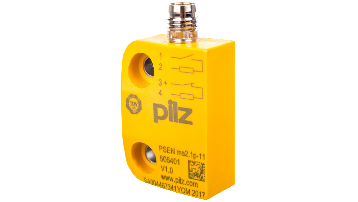 Wyłacznik bezpieczenstwa magnetyczny 1Z 1R IP67 LED PSEN ma2.1p-11/PSEN2.1-10 506406, 1-1QM005