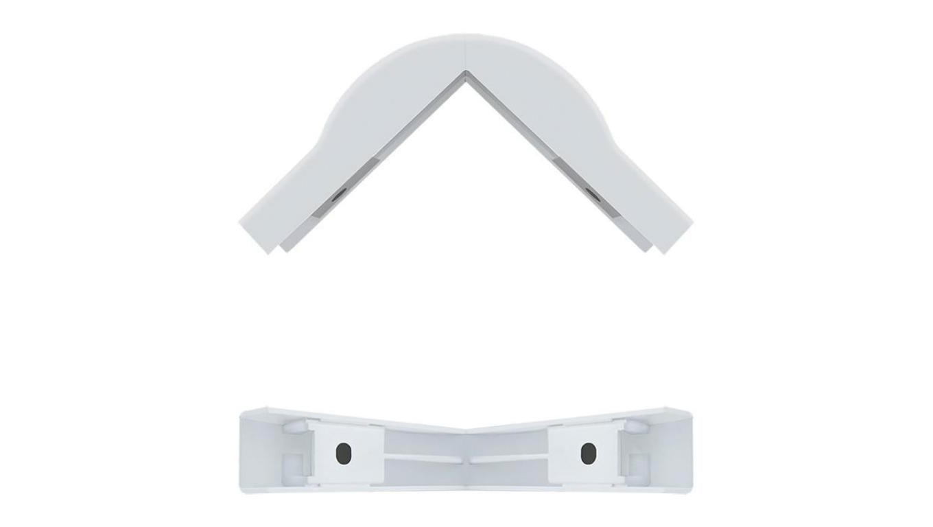 Qoltec Narożnik zewnętrzny 76 x 18mm