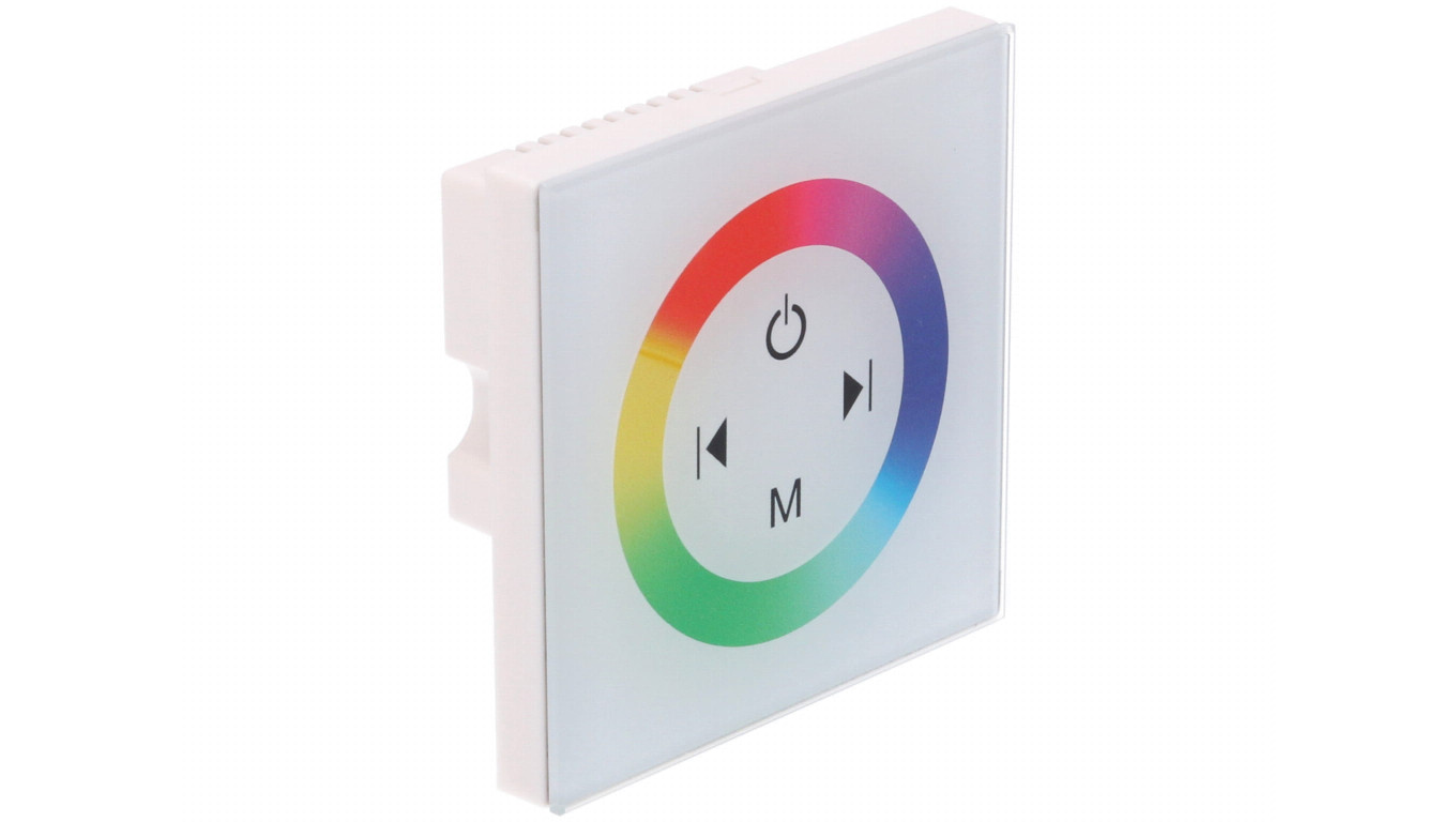 Sterownik LED panel RGB 3x4A biały 12-24V Prescot