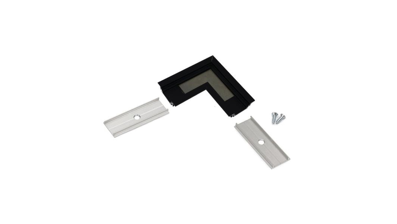 Profil led Groove10 narożnik kątownik czarny wpuszczany do frezu meblowy 76530021