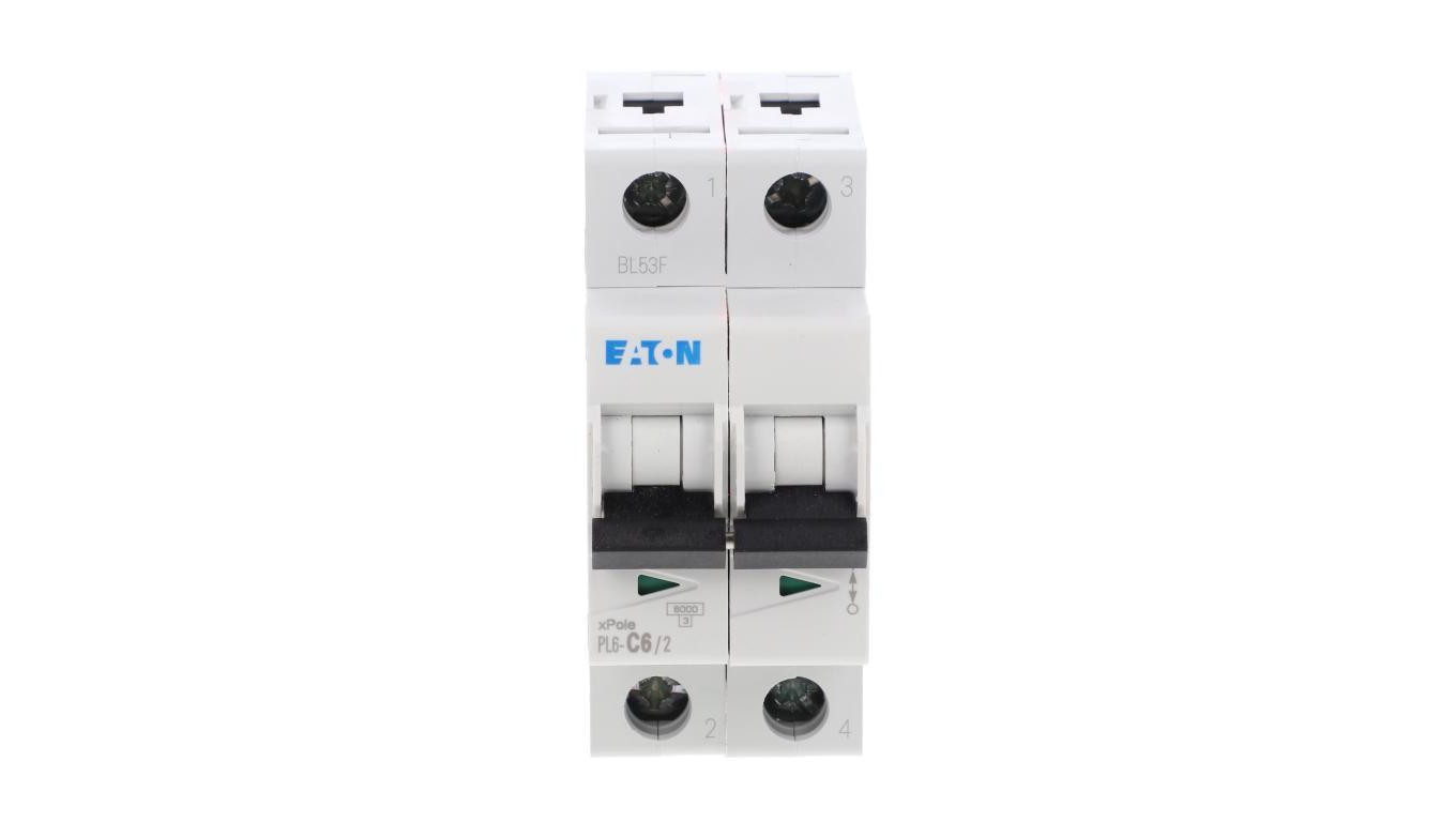 Wyłącznik nadprądowy 2P C 6A 6kA AC PL6-C6/2 286564