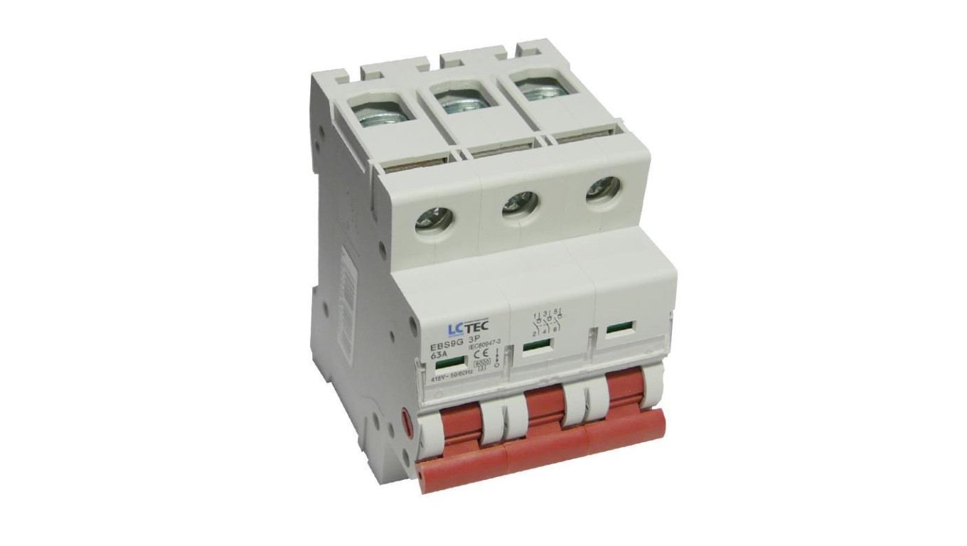 Rozłącznik izolacyjny 3P 63A LC-Tec plus EBS9G