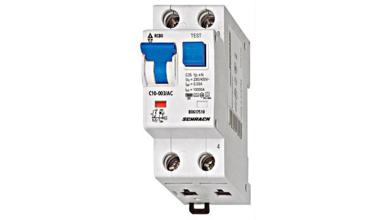 Wyłącznik instalacyjny C10A/1+n/30mA typ AC,10kA Seria BOLF