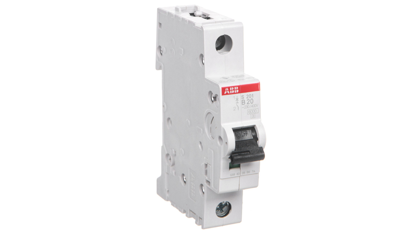 Wyłącznik nadprądowy 1P B 20A 6kA AC S201-B20 2CDS251001R0205
