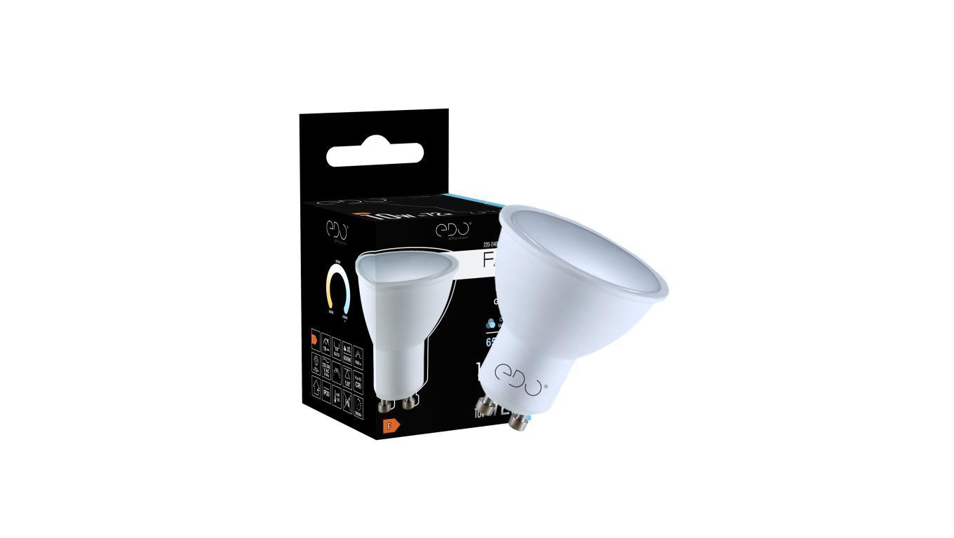 Żarówka FARI LED GU10 10W 6500K zimna CW 1000lm 120st EDO777495 EDO