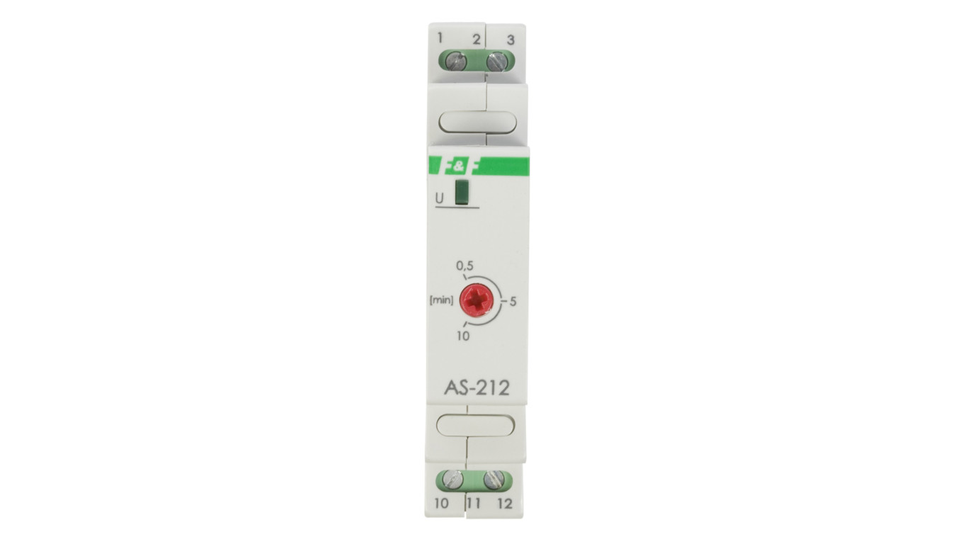 Automat schodowy 16A 0,5-10min 230V AC AS-212