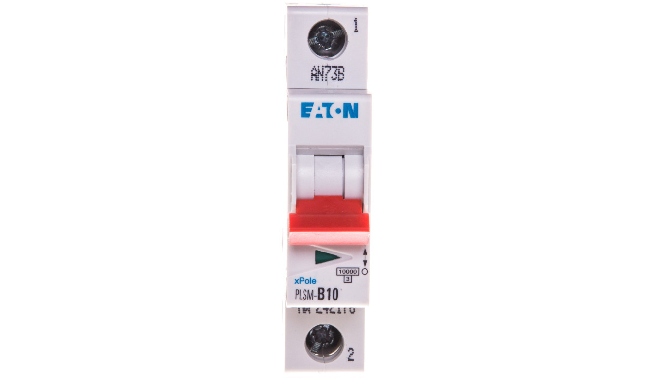 Wyłącznik nadprądowy 1P B 10A 10kA AC PLSM-B10-MW 242176