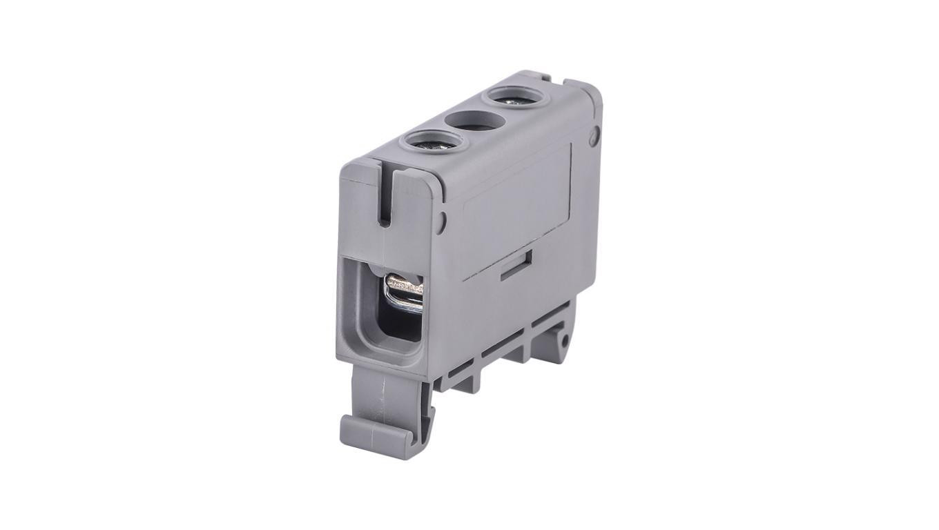 Listwa zaciskowa LZS w korpusie szara Al/Cu:1x4-16mm2 E.4140/SZ
