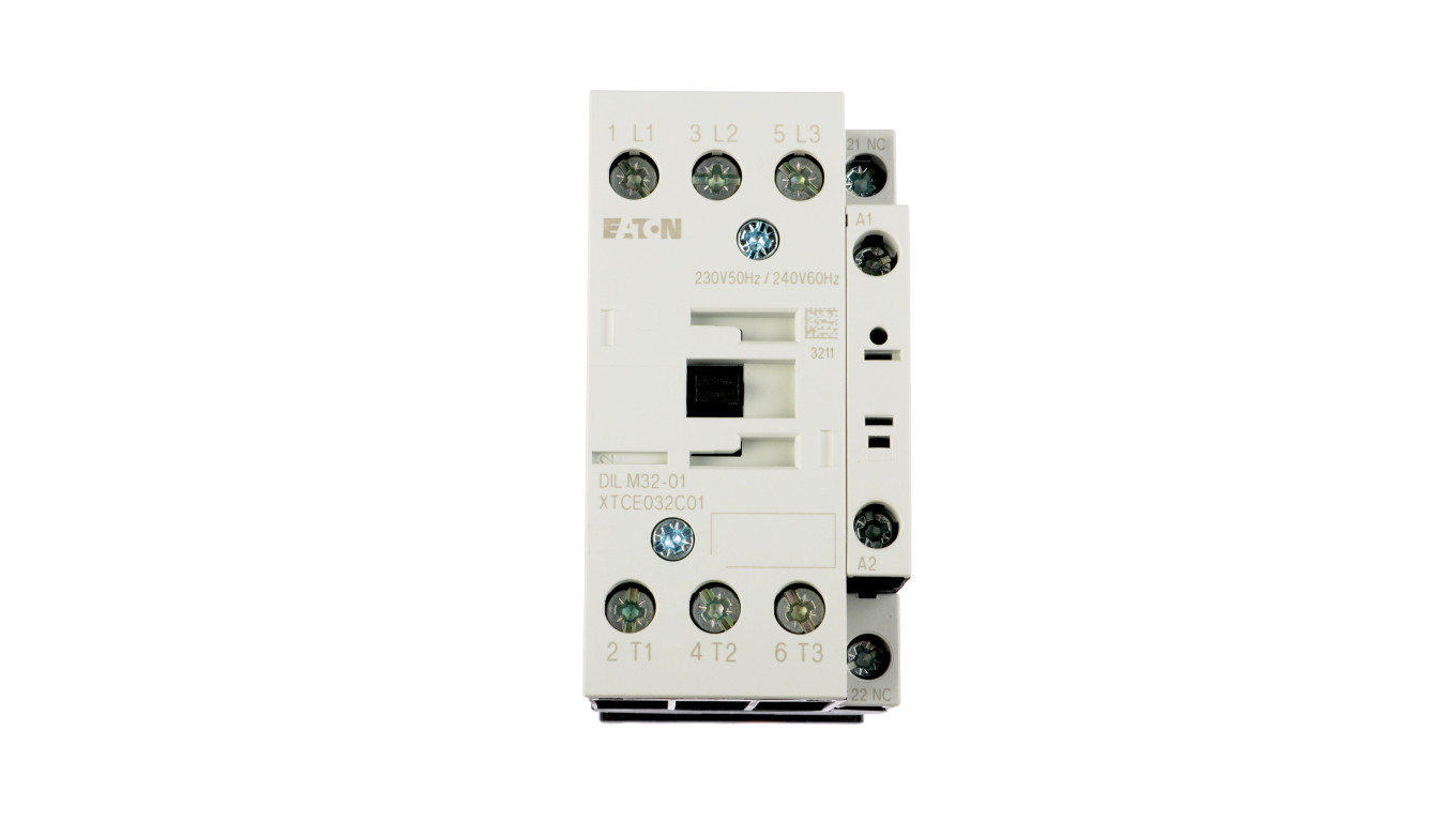Stycznik mocy 32A 3P 230V AC 0Z 1R DILM32-01(230V50HZ,240V60HZ) 277292