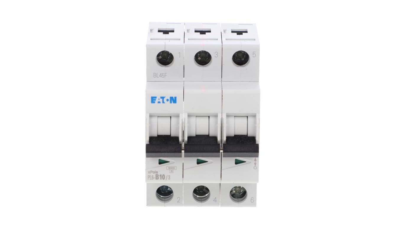 Wyłącznik nadprądowy 3P B 10A 6kA AC PL6-B10/3 286587
