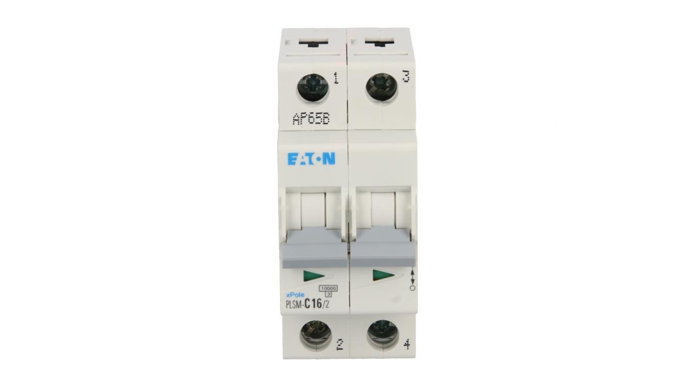 Wyłącznik nadprądowy 2P C 16A 10kA AC PLSM-C16/2-MW 242405