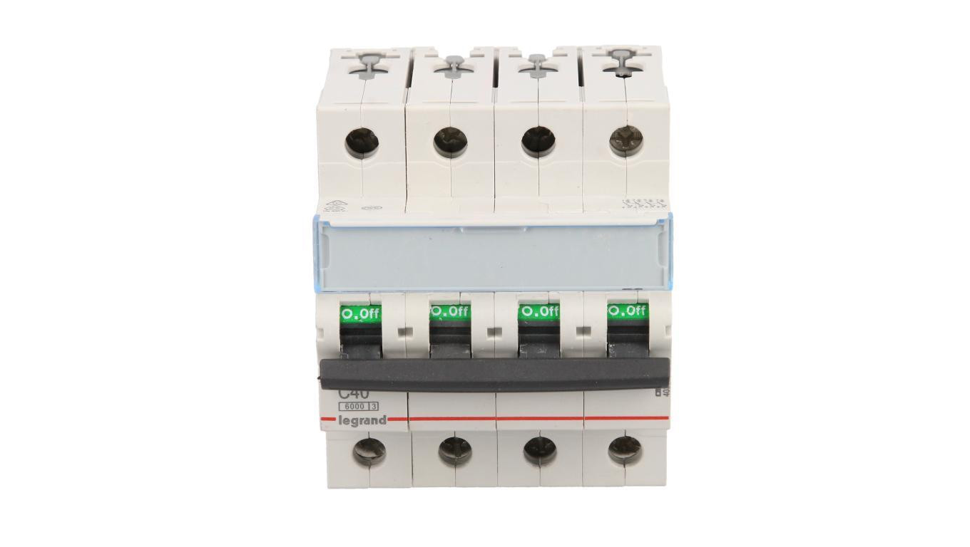 Wyłącznik nadprądowy 4P C 40A 6kA AC S304 TX3 403566