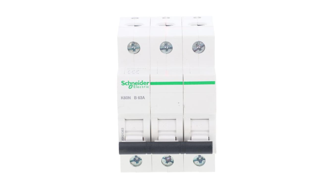 Wyłącznik nadprądowy 3P B 63A 6kA AC K60N-B63-3 A9K01363