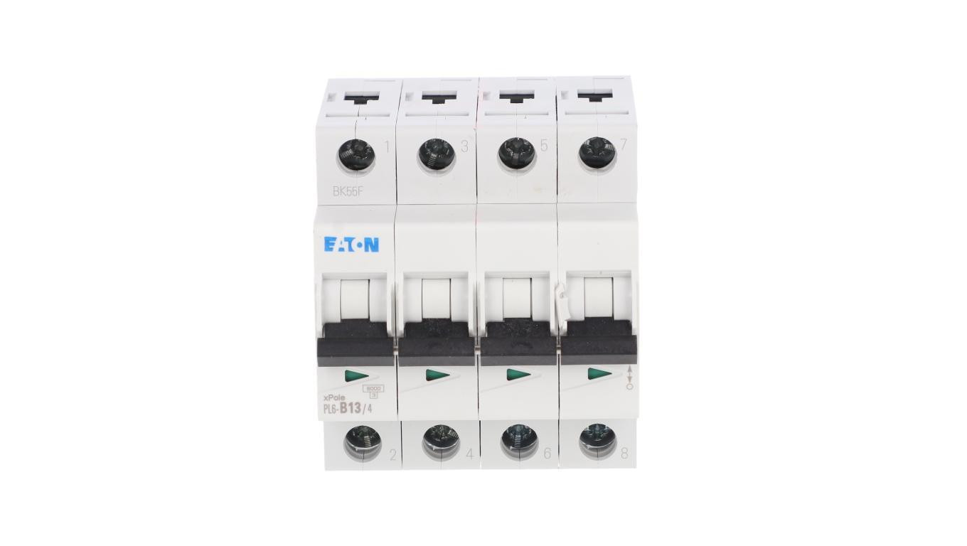 Wyłącznik nadprądowy 4P B 13A 6kA AC PL6-B13/4 166492