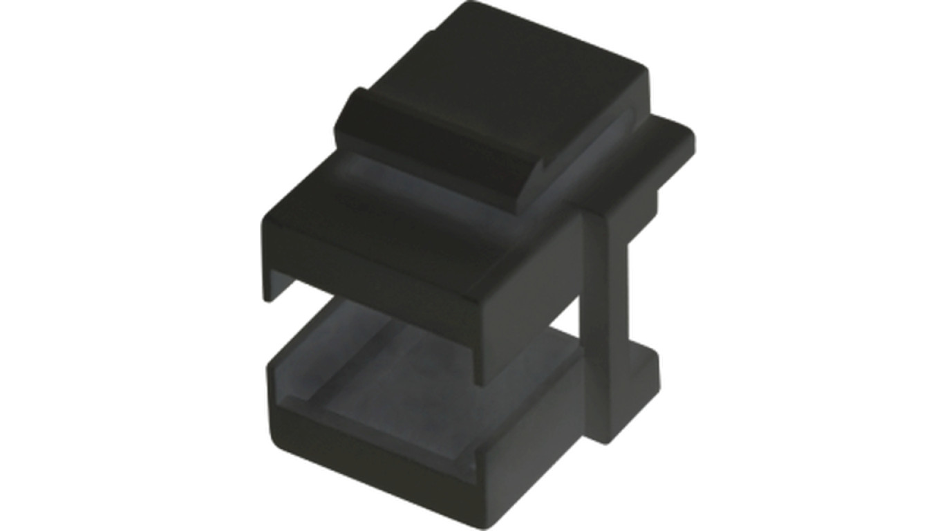 Adapter mocowania keystone czarny SC/LC Alantec