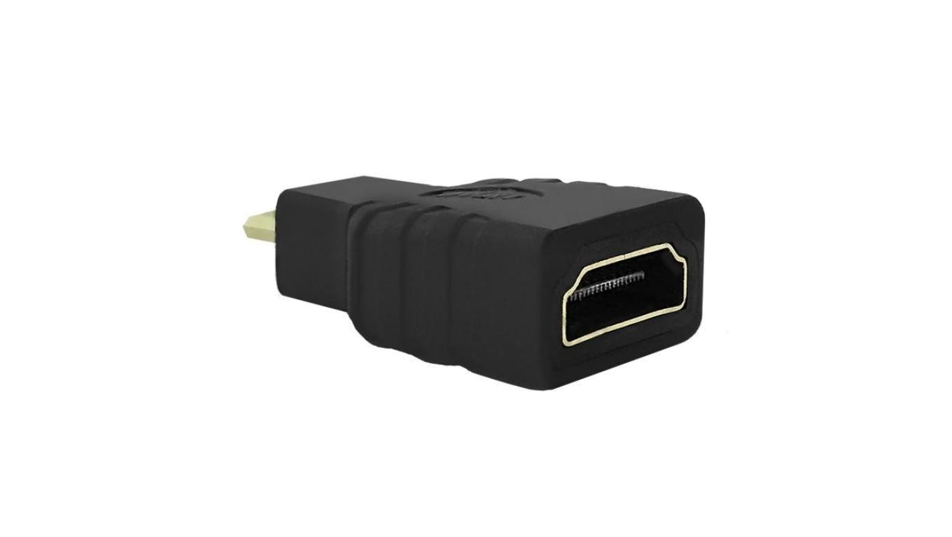 Qoltec Adapter HDMI A żeński Micro HDMI D męski
