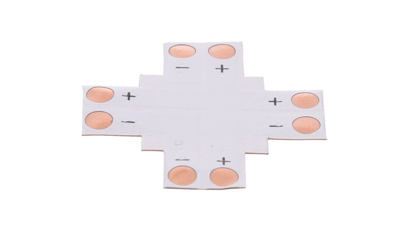 Złączka do taśmy led mono 8mm PCB X