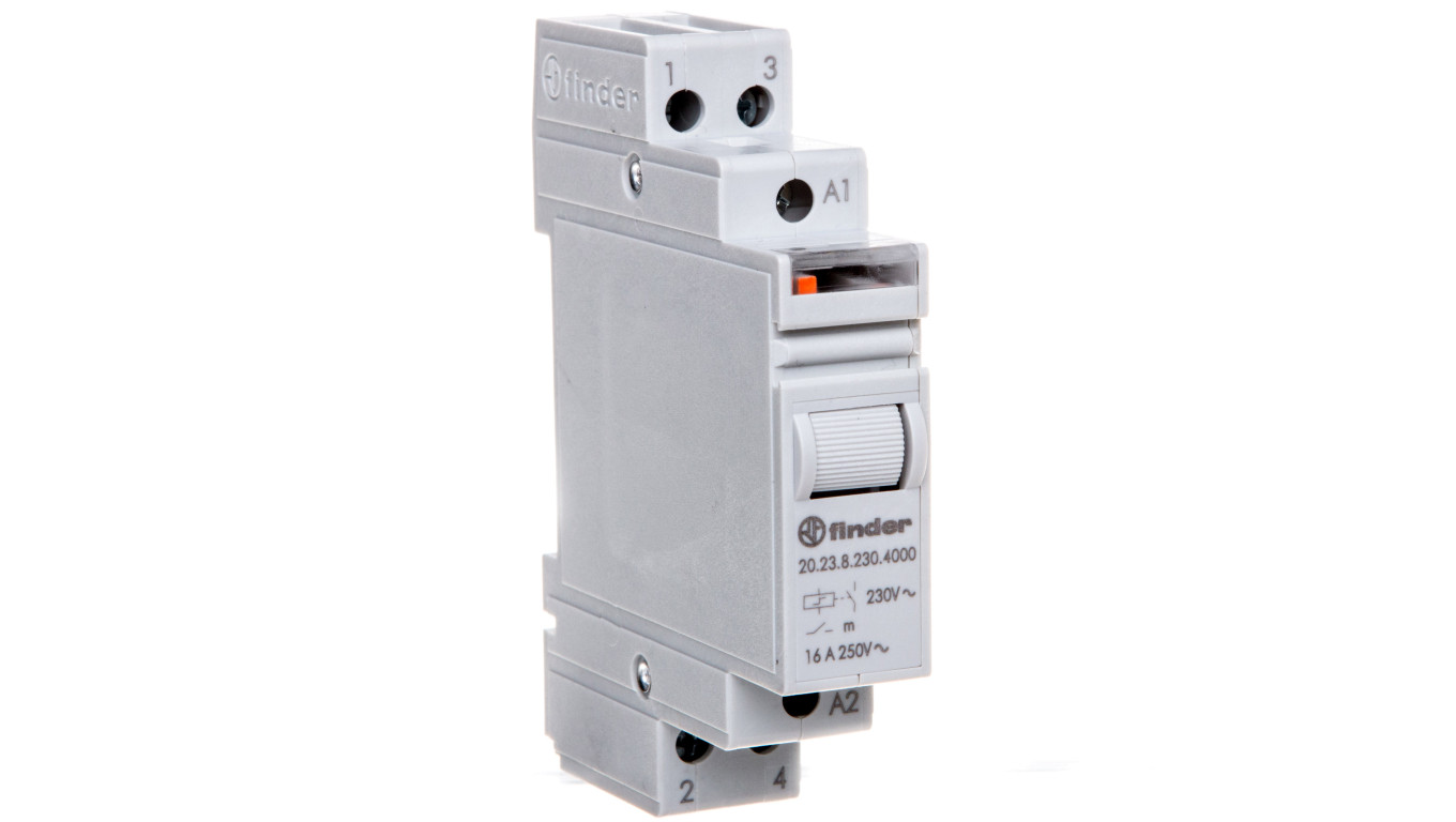 Przekaźnik impulsowy 1Z 1R 16A 230V AC AgSnO2 20.23.8.230.4000