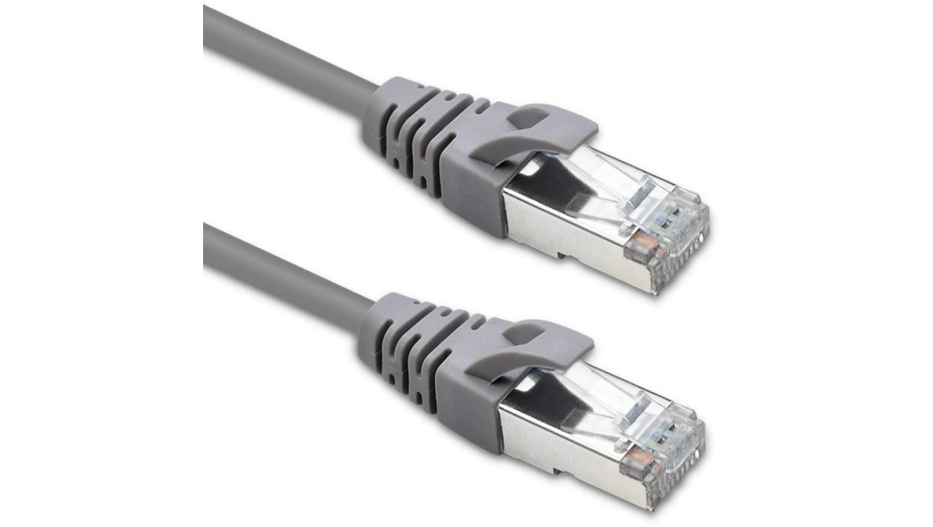 Qoltec Kabel Patchcord FTP CAT5e 2 x RJ-45 2m High speed Gold Ekranowany
