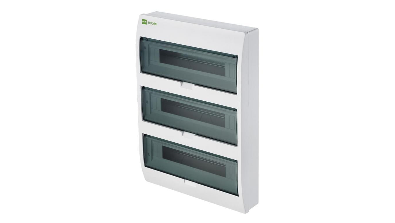 Rozdzielnica modułowa Elegant 3x18 natynkowa IP40 3/54 N+PE 2408-01