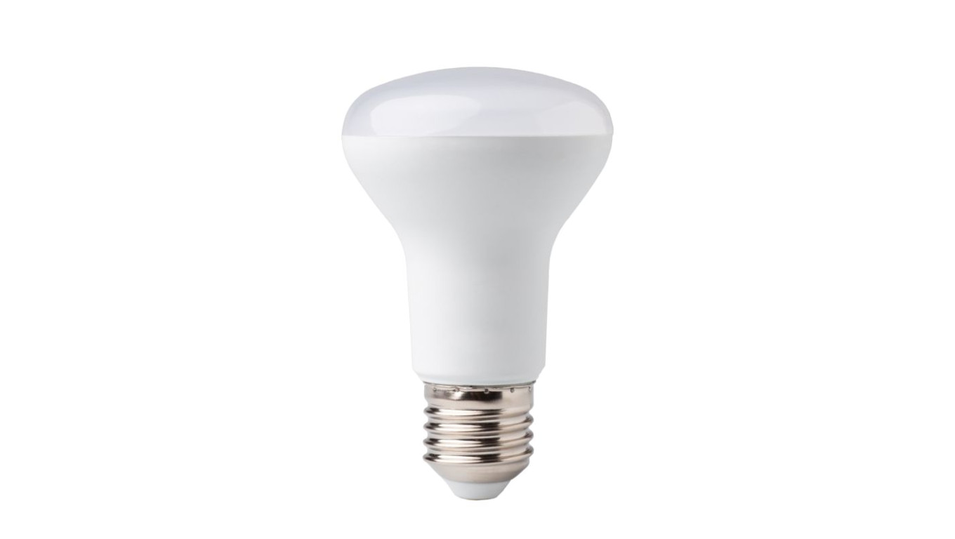 Żarówka LED E27 10W 900lm 6500K Barwa Zimna R63