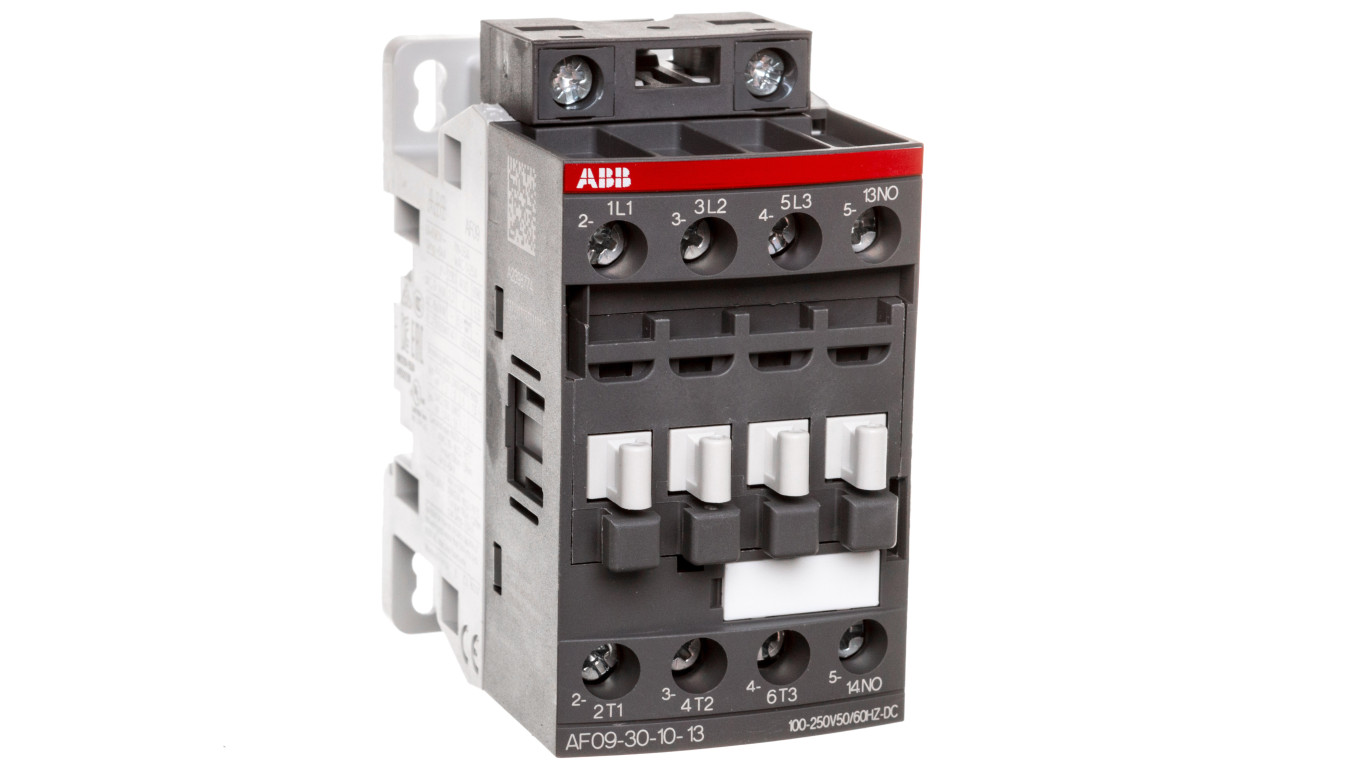 Stycznik mocy 9A 3P 4kW 100-250V50/60HZ-DC 1Z 0R AF09-30-10-13 1SBL137001R1310