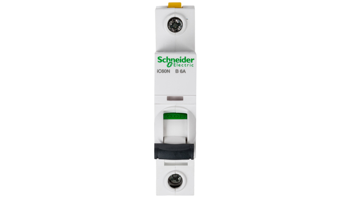 Wyłącznik nadprądowy 1P B 6A 6kA AC iC60N-B6 A9F03106