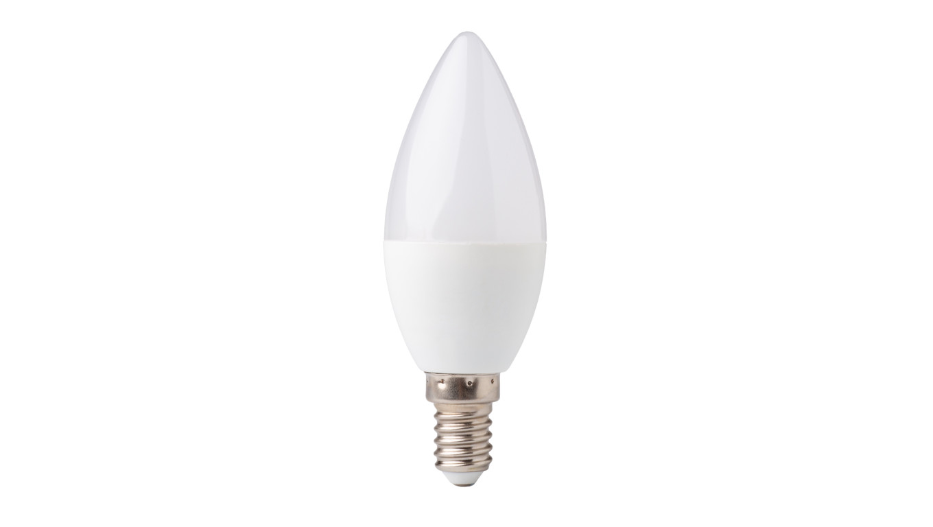 Żarówka LED świeczka E14 5W 450lm Barwa Zimna 6500K EC79463