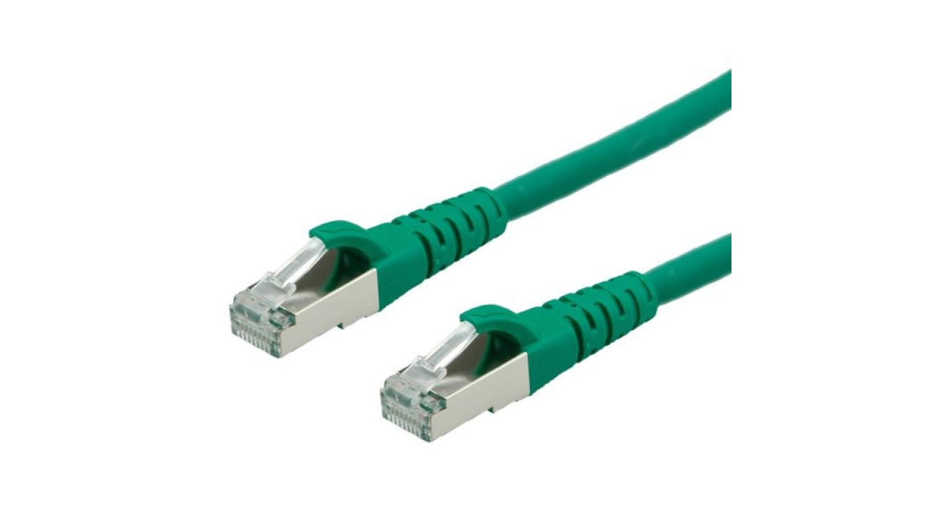 Roline PatchCord S/FTP (PiMF) Kat.6 5m LSOH zielony