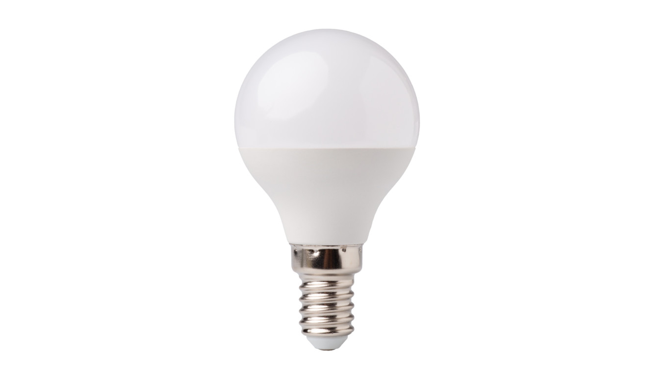 Żarówka LED kulka E14 7W 630lm Barwa Ciepła 3000K EC79445